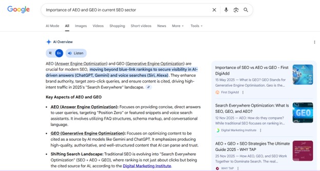 Google AI Overviews and AI Overviews Optimization
