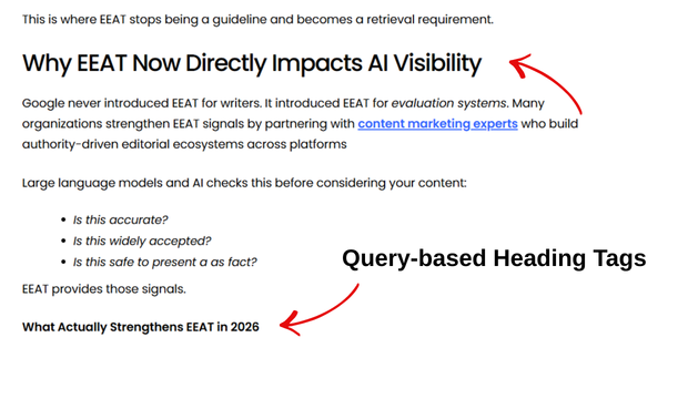 Question-Based Headings 