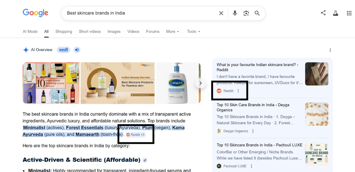 AI models use Reddit