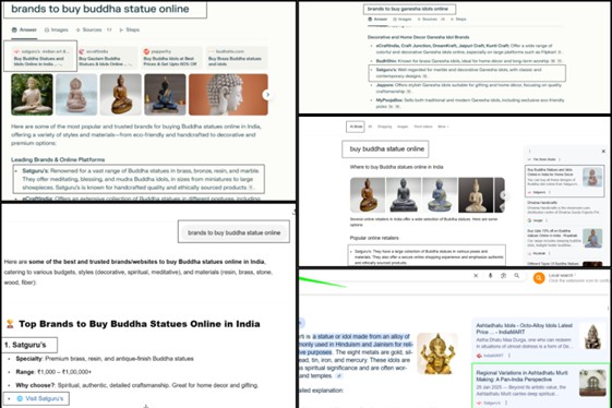 AI visibility in search engine