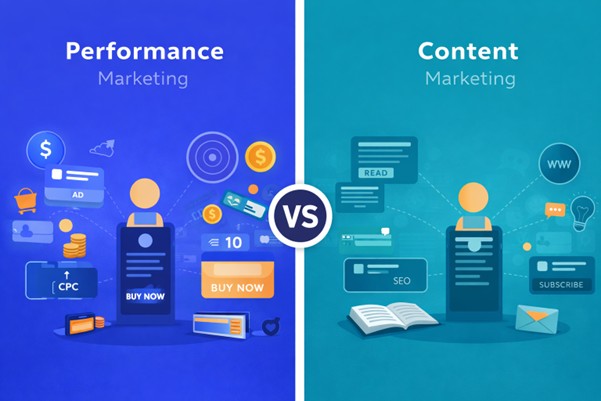Performance Marketing vs Content Marketing: Where Should a D2C Brand Invest First