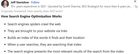 Structured and Extractable Information