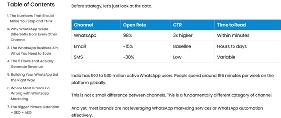 how content strategy works