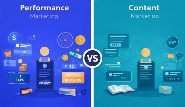 Performance Marketing vs Content Marketing: Where Should a D2C Brand Invest First